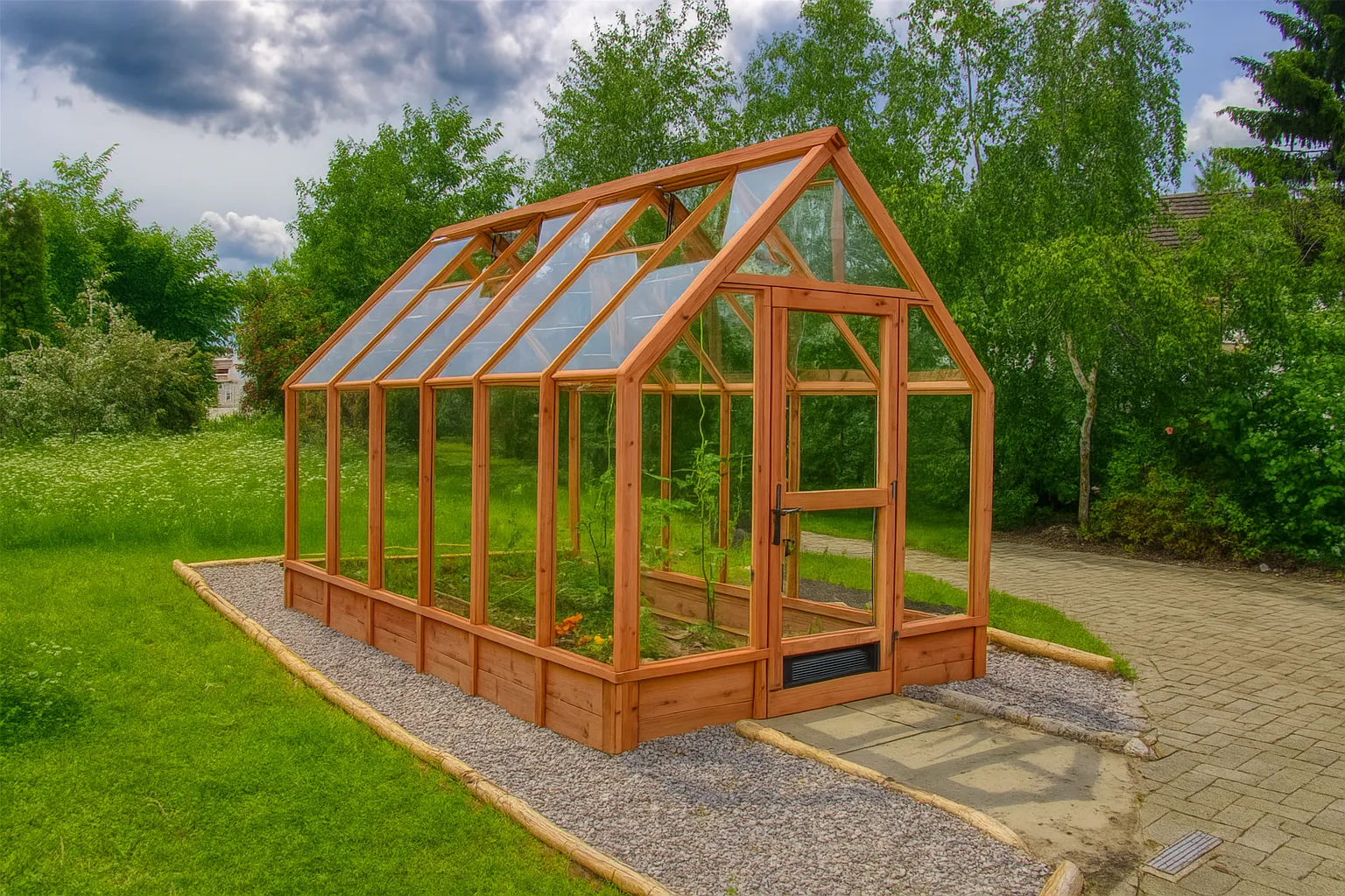 Čisté dřevo (vzhled modřín)<br>