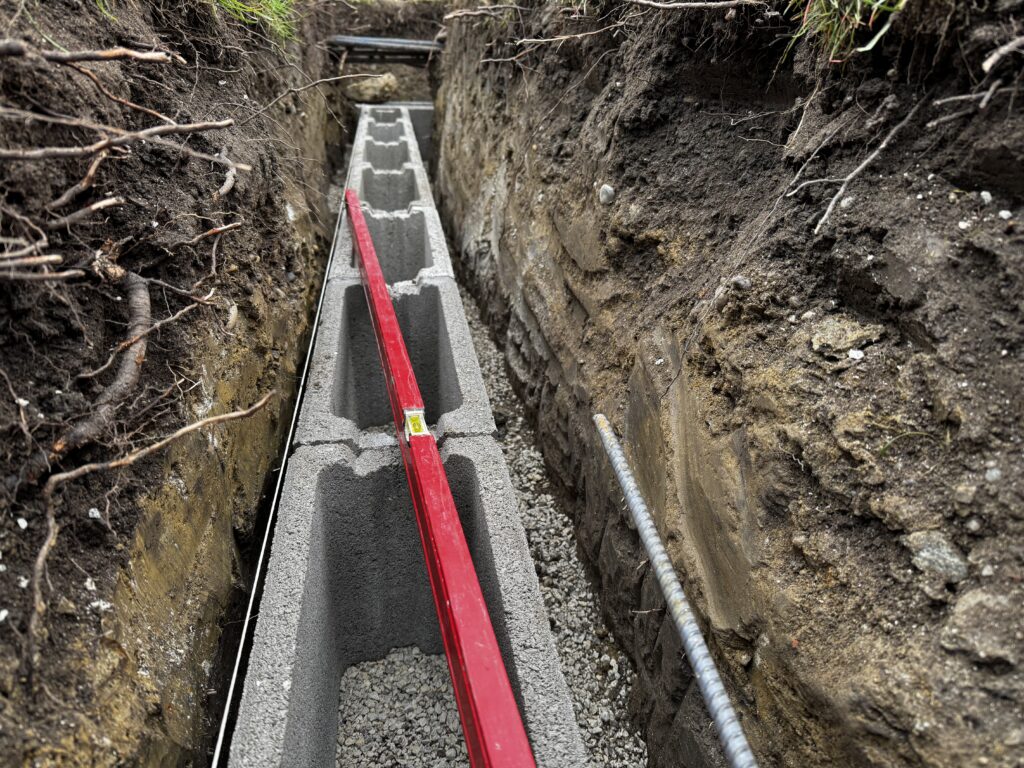 Výstavba zděných základů