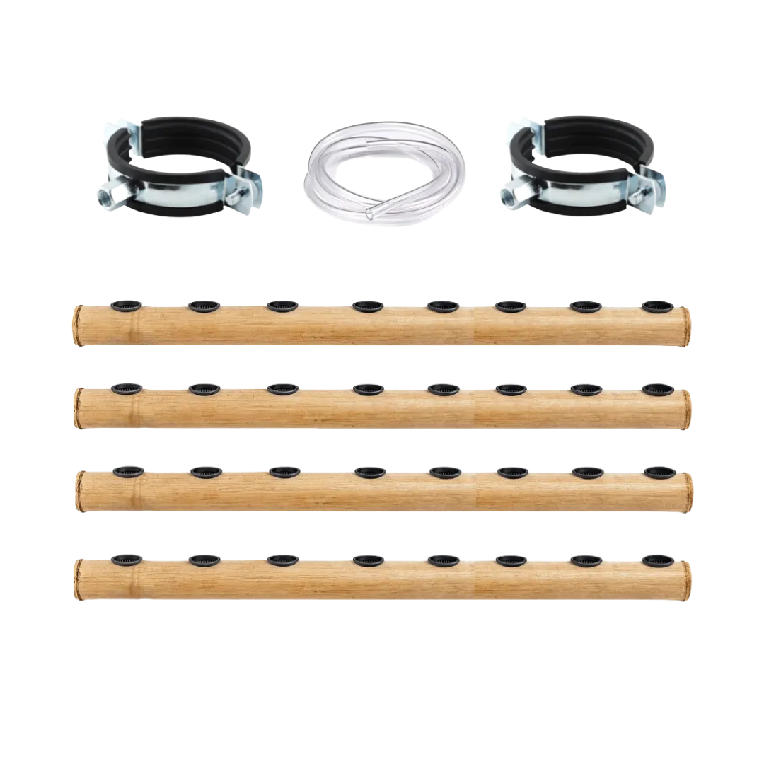 Bambusová ramena místo plastových<br> Celkem 2x 220 cm<br>