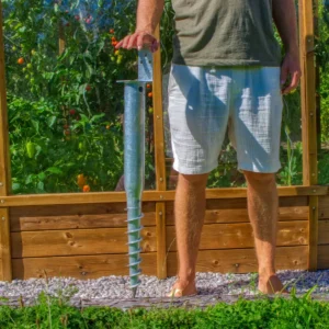 UKOTVENÍ NA ZEMNÍ VRUTYSnadná a rychlá montáž bez zděných základů