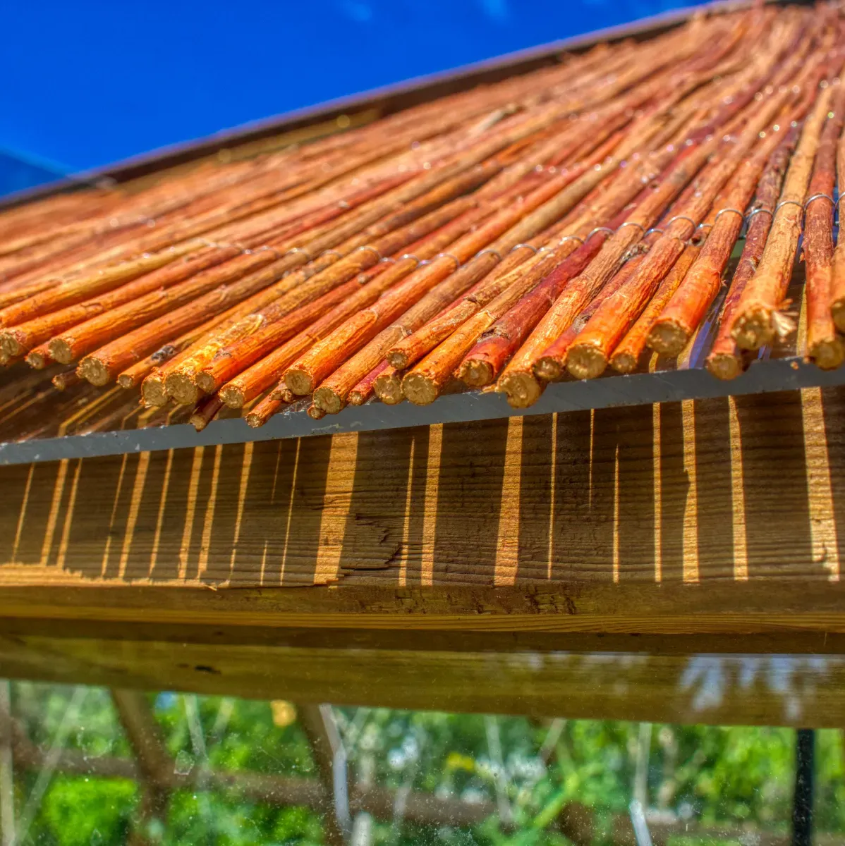 Stínící rohož z vrbového proutí 1x 400 cm<br>+ 1.500 Kč